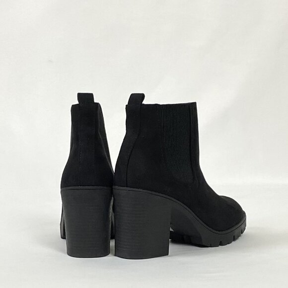 New Topshop Byron Black Chelsea Unit Boot 6.5 / 37 - Picture 8 of 12